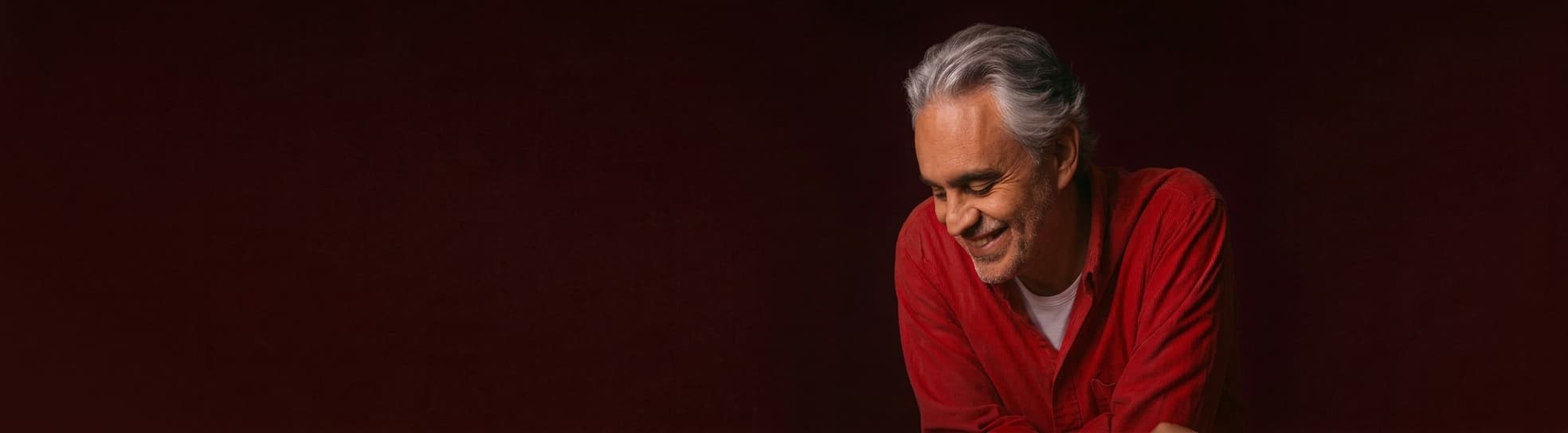 Andrea Bocelli live music concert at Etihad Arena, Abu Dhabi, UAE — Dec 2